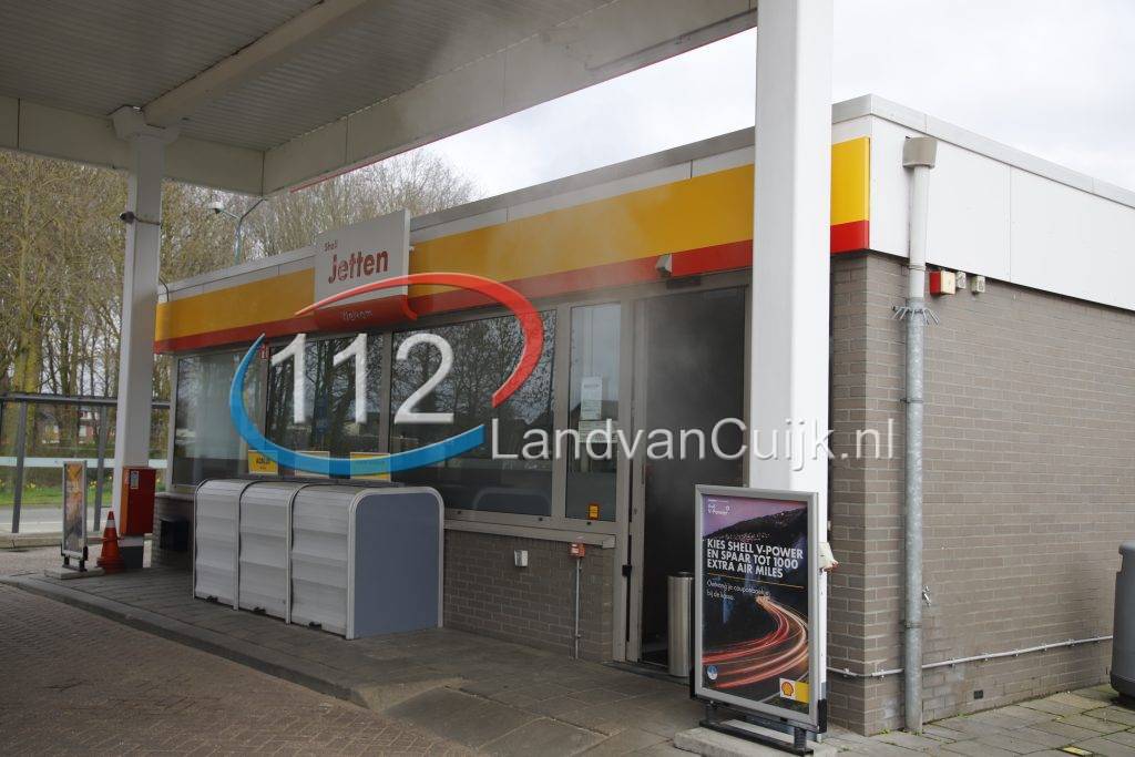 Alarm vergeten tankstation vol rook Boxmeer