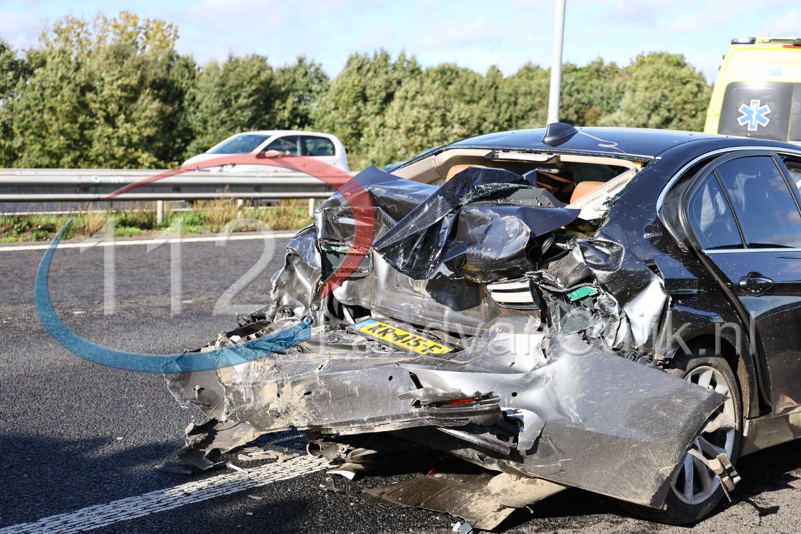 Meerdere auto’s en vrachtwagens betrokken bij ongeval A73 Linden